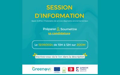 Session d’information : Préparer et soumettre sa candidature à l’appel d’offres pour les prestataires de diagnostics environnementaux