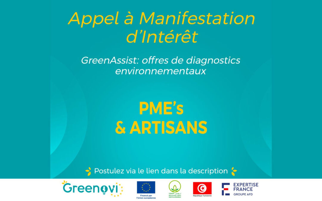 APPEL A MANIFESTATION D’INTERET POUR BENEFICIER D’UN DIAGNOSTIC ENVIRONNEMENTAL (GreenAssist)